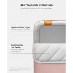 Tomtoc 360 MacBook Pro/Air M4 Laptop antas (15 in)-Pink