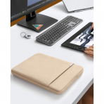 Tomtoc 360 MacBook Pro/Air M4 Laptop antas (15 in)-Natural Sand
