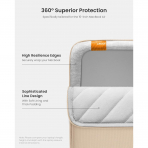 Tomtoc 360 MacBook Pro/Air M4 Laptop antas (15 in)-Natural Sand