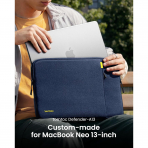 Tomtoc Defender A13 MacBook Neo Laptop �antas� (13 in�)-Navy Blue