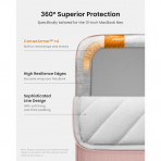 Tomtoc Defender A13 MacBook Neo Laptop �antas� (13 in�)-Pink
