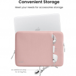 Tomtoc Defender A13 MacBook Neo Laptop �antas� (13 in�)-Pink
