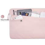 Tomtoc Macbook/Laptop El Çantası (13/13.3 inç)-Baby Pink