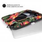 Tomtoc Macbook/Laptop El Çantası (13/13.3 inç)-Tropical Plant