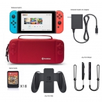 Tomtoc Nintendo Switch Sert Tama antas-Red