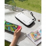 Tomtoc Slim Nintendo Switch/OLED Uyumlu Koruyucu Tama antas -White