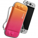 Tomtoc Slim Nintendo Switch/OLED Uyumlu Koruyucu Tama antas -Twilight Orange