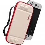 Tomtoc Slim Nintendo Switch/OLED Uyumlu Koruyucu Tama antas -Red White