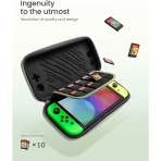 Tomtoc Slim Nintendo Switch/OLED Uyumlu Koruyucu Tama antas -Matcha Green