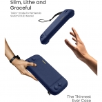 Tomtoc Slim Nintendo Switch/OLED Uyumlu Koruyucu Tama antas -Ink Blue
