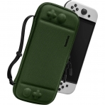 Tomtoc Slim Nintendo Switch/OLED Uyumlu Koruyucu Tama antas -Forest Green