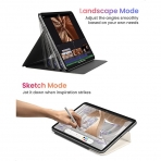 Tomtoc Smart Folio iPad Pro Manyetik Klf (11 in)-Black
