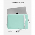 Tomtoc 360 MacBook Pro/Air M4 Laptop antas (13 in)-Mint Blue