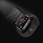 TopACE Apple Watch Series 4 Cam Ekran Koruyucu (40mm) (Siyah)
