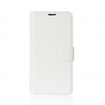 TopACE Nokia 8 Deri Czdan Klf-White