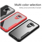 TopACE Samsung Galaxy A8 Plus Silikon Klf-Red