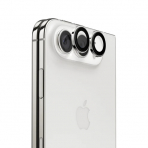 Torras Lensguard iPhone Duo Kamera Lens Koruyucu-Star White