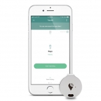 TrackR Bravo (iPhone, Android Uyumlu, Kayp Eya ve Evcil Hayvan Bulucu)-Silver