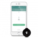 TrackR Bravo (iPhone, Android Uyumlu, Kayp Eya ve Evcil Hayvan Bulucu)-Black