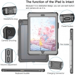 Transy iPad Su Geirmez Klf (10.2 in)-Black