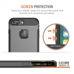 Trianium Apple iPhone 7 Plus Duranium Serisi Klf-Gunmetal