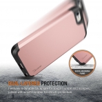 Trianium Apple iPhone SE Protak Serisi Klf- Rose Gold