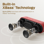 Tribit XSound Go Portatif Bluetooth Hoparlr-Red