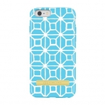 Trina Turk iPhone 6 Klf-Trellis Blue