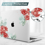 Tuiklol MacBook Pro Sert Kabuk Klf (16 in)-Luxury Flower 
