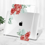 Tuiklol MacBook Pro Sert Kabuk Klf (16 in)-Luxury Flower 