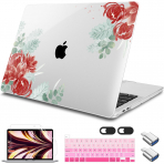 Tuiklol MacBook Pro Sert Kabuk Klf (16 in)-Luxury Flower 