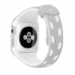 Tupoer Apple Watch Klf Kay (42mm)-Silver - White