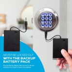 TurboLock TL-99 Bluetooth Ak�ll� Kilit-Chrome