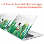 TwoL MacBook Air Dizst Klf Seti (13 in)-Cartoon Cactus