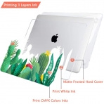 TwoL MacBook Air Dizst Klf Seti (13 in)-Cartoon Cactus