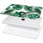 TwoL MacBook Air Dizst Klf Seti (13 in)- Tropical Palm Leaves