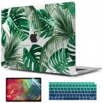 TwoL MacBook Air Dizst Klf Seti (13 in)- Tropical Palm Leaves
