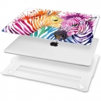 TwoL MacBook Air Dizst Klf Seti (13 in)-Watercolor Horse