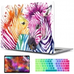 TwoL MacBook Air Dizst Klf Seti (13 in)-Watercolor Horse