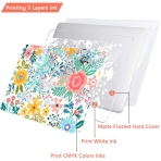 TwoL MacBook Air Dizst Klf Seti (13 in)- Abstract Flower