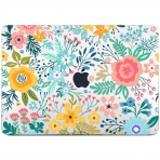 TwoL MacBook Air Dizst Klf Seti (13 in)- Abstract Flower