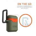 UAG AirPods Uyumlu Sert Klf(1/2.Nesil)-Olive Orange