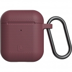 UAG AirPods Uyumlu Silikon Klf(1/2.Nesil)-Aubergine