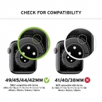 UAG Apple Watch 8/7/SE Uyumlu Kay (49/45/44/42mm)-Black Graphite