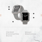UAG Apple Watch 9/8/7 41mm Bumper Klf-Frosted Ice