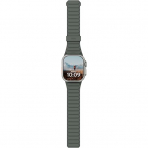 UAG Apple Watch Ultra 4 �ift Tarafl� Silikon Kay��-Olive Orange