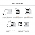 UAG Apple iPhone 17 Pro/17 Pro Max Kamera Lens Koruyucu-Titanium