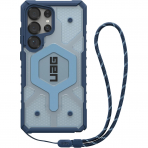 UAG Samsung Galaxy S25 Ultra Pathfinder Clear Klf-Blues Lanyard 