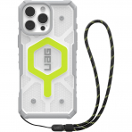 UAG Apple iPhone 16 Pro Max Pathfinder Clear Klf-Neon Lanyard 