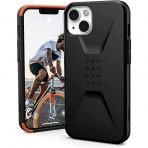 UAG Civilian Serisi iPhone 13 Darbeye Dayankl nce Klf (MIL-STD-810G)-Black